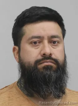 Mugshot of DAVID ALONSO booked in Dallas County, Texas on April 19, 2026