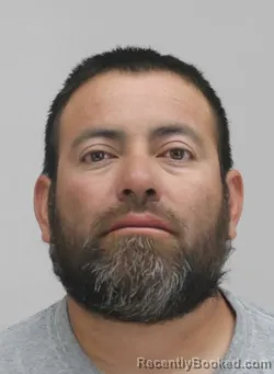 Mugshot of MANUEL LOPEZ GONZALEZ booked in Dallas County, Texas on April 19, 2026