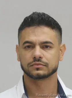 Mugshot of RONALD FRIAS CEDENO booked in Dallas County, Texas on April 20, 2026