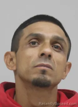 Mugshot of MARIO LUERA booked in Dallas County, Texas on May 10, 2026
