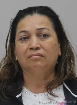 Mugshot of PATRICIA ALBORESDIAZ booked in Dallas County, Texas on May 14, 2026