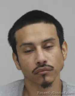 Mugshot of ABEL OLIVARES booked in Dallas County, Texas on May 14, 2026