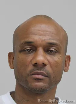Mugshot of DONTRELL HUBERT booked in Dallas County, Texas on July 13, 2026