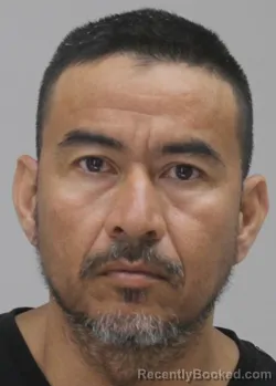 Mugshot of JULIO ACOSTAMATA booked in Dallas County, Texas on July 13, 2026
