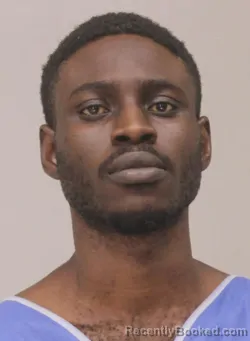 Mugshot of DESMOND AKORLI booked in Dallas County, Texas on July 14, 2026