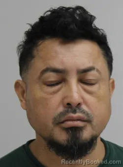Mugshot of HOMERO GODINEZ booked in Dallas County, Texas on July 14, 2026