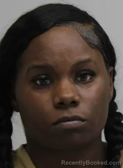 Mugshot of ASHANTI SKYLAR SANDERS booked in Dallas County, Texas on July 14, 2026