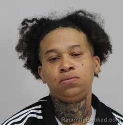 Mugshot of SIERRA LEONARD booked in Dallas County, Texas on July 16, 2026