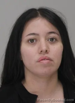 Mugshot of KARINA MELENDEZ RAMIREZ booked in Dallas County, Texas on July 17, 2026