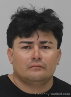 Mugshot of CRISTIAN DIAZGOMEZ booked in Dallas County, Texas on July 19, 2026