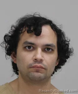 Mugshot of JACOB SANDOVAL booked in Dallas County, Texas on July 20, 2026