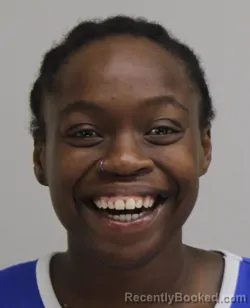 Mugshot of SANIYA GERVIN booked in Dallas County, Texas on July 21, 2026