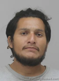 Mugshot of Ceasar Morales booked in Dallas County, Texas on August 18, 2026