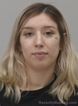 Mugshot of Samantha Ramos booked in Dallas County, Texas on August 18, 2026