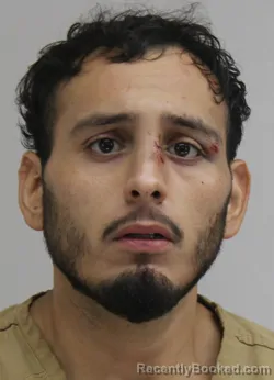 Mugshot of Alfonso Jaimes booked in Dallas County, Texas on August 18, 2026