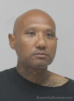 Mugshot of Christopher Abrams booked in Dallas County, Texas on August 18, 2026
