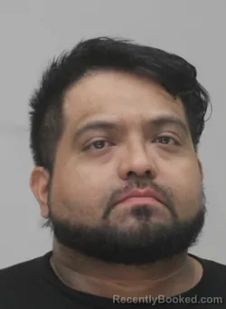 Mugshot of Ivan Bautista Gomez booked in Dallas County, Texas on August 18, 2026