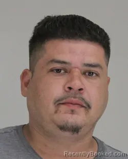 Mugshot of Victor Prado booked in Dallas County, Texas on August 19, 2026