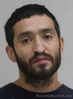 Mugshot of Pascual Espinoza booked in Dallas County, Texas on August 19, 2026