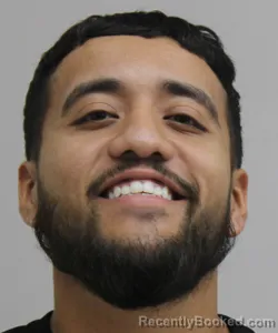 Mugshot of Edgar Zapata booked in Dallas County, Texas on August 19, 2026