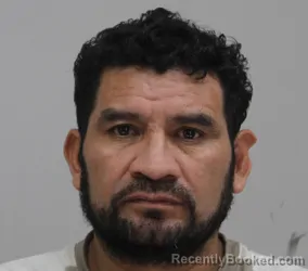 Mugshot of Mauro Garcia booked in Dallas County, Texas on August 19, 2026