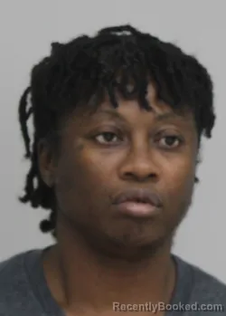 Mugshot of Ebony Edwards booked in Dallas County, Texas on August 19, 2026