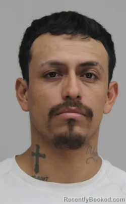 Mugshot of Jose Robledo booked in Dallas County, Texas on August 19, 2026