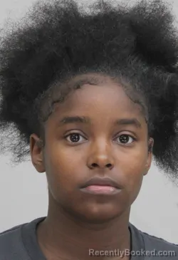 Mugshot of Semayah Jones booked in Dallas County, Texas on August 20, 2026