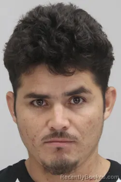 Mugshot of Victor Ramirez booked in Dallas County, Texas on August 22, 2026