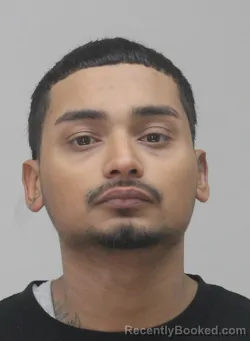 Mugshot of Bryan Carmona booked in Dallas County, Texas on August 22, 2026