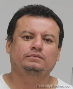 Mugshot of Rene Garcia booked in Dallas County, Texas on August 23, 2026
