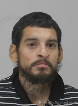 Mugshot of Keith Hernandez booked in Dallas County, Texas on August 23, 2026