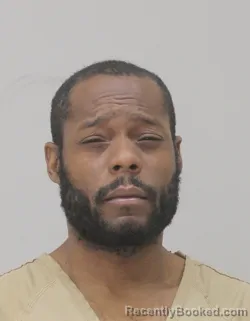 Mugshot of Raymon Eldridge booked in Dallas County, Texas on August 23, 2026