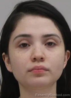 Mugshot of Jessica Elizondo booked in Dallas County, Texas on August 23, 2026