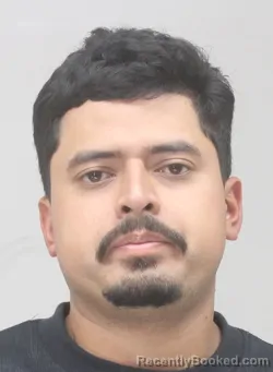 Mugshot of Oscar Torresperez booked in Dallas County, Texas on August 23, 2026