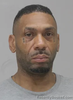 Mugshot of Darrell Johnson booked in Dallas County, Texas on August 24, 2026