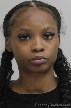 Mugshot of Dabrianna Ollison-Bagley booked in Dallas County, Texas on August 24, 2026