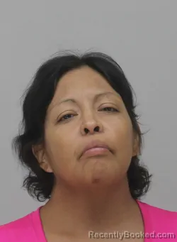 Mugshot of Christina Lopez booked in Dallas County, Texas on August 25, 2026