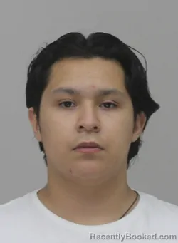 Mugshot of Andrew Martinez booked in Dallas County, Texas on August 25, 2026