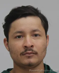 Mugshot of Diego Nunezpavon booked in Dallas County, Texas on August 25, 2026