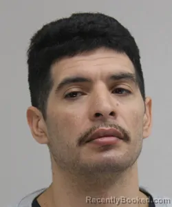 Mugshot of Paul Martinez booked in Dallas County, Texas on August 25, 2026