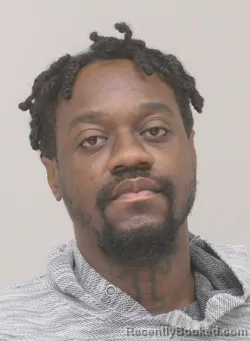 Mugshot of Travante Guyton booked in Dallas County, Texas on August 26, 2026
