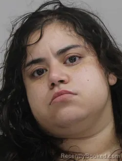 Mugshot of Kenia Rubiovelasquez booked in Dallas County, Texas on August 26, 2026
