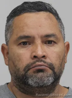Mugshot of Jose Escobarlopez booked in Dallas County, Texas on August 26, 2026