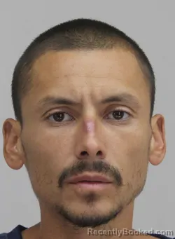 Mugshot of Armando Mandujano booked in Dallas County, Texas on August 26, 2026