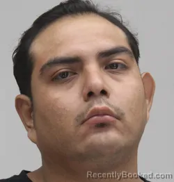 Mugshot of Cristobal Mendozagomez booked in Dallas County, Texas on August 26, 2026