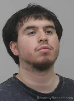 Mugshot of Matthew Perez booked in Dallas County, Texas on August 26, 2026