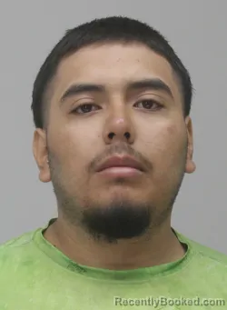 Mugshot of Orlando Garcia-Ramirez booked in Dallas County, Texas on August 26, 2026