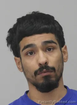 Mugshot of Juan Rebollar booked in Dallas County, Texas on August 27, 2026