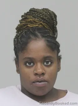 Mugshot of Kyturia Hartfield booked in Dallas County, Texas on August 27, 2026